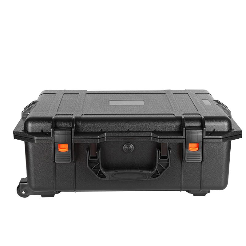 Pull Rod Case Plastic Hard Carry Case Portable Equipment Instrument Tool Box with Wheels Safety ToolBox Hard case W/ Foam
Pull Rod Case Plastic Hard Carry Case Portable Equipment Instrument Tool Box with Wheels Safety ToolBox Hard case W/ Foam