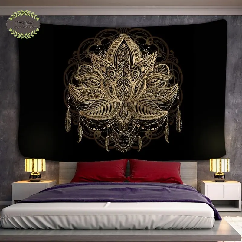 India Mandala Tapestry Wall Hanging Boho Spiritual Tapestries Psychedelic Hippie Night Moon Background Bedside Aesthetic Decor
India Mandala Tapestry Wall Hanging Boho Spiritual Tapestries Psychedelic Hippie Night Moon Background Bedside Aesthetic Decor