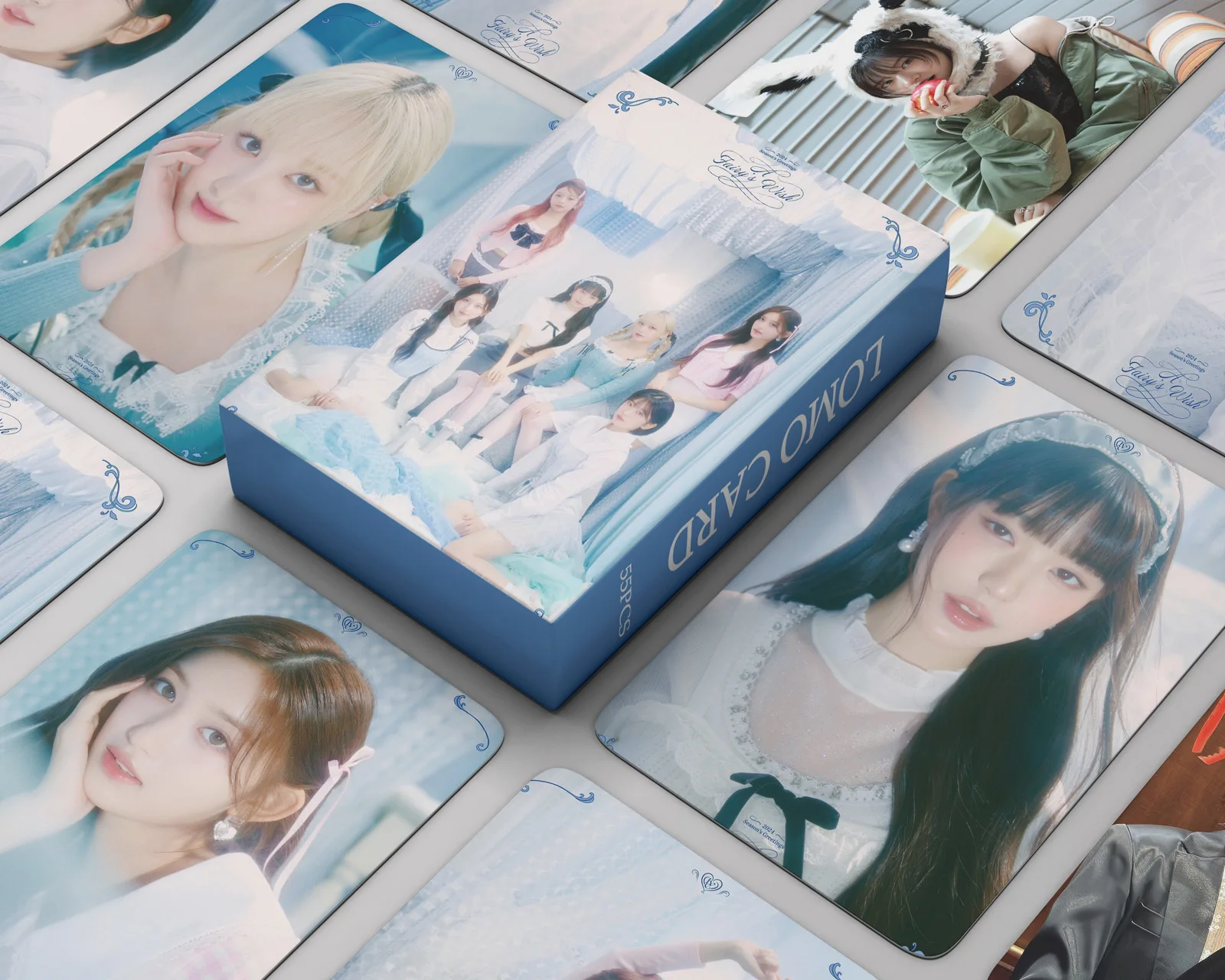55Pcs Kpop IVE Photocards New Album A Fairy's Wish Lomo Card 2024 Season's Greetings HD Print Postcard Wonyoung REI LIZ Fan Gift
55Pcs Kpop IVE Photocards New Album A Fairy's Wish Lomo Card 2024 Season's Greetings HD Print Postcard Wonyoung REI LIZ Fan Gift