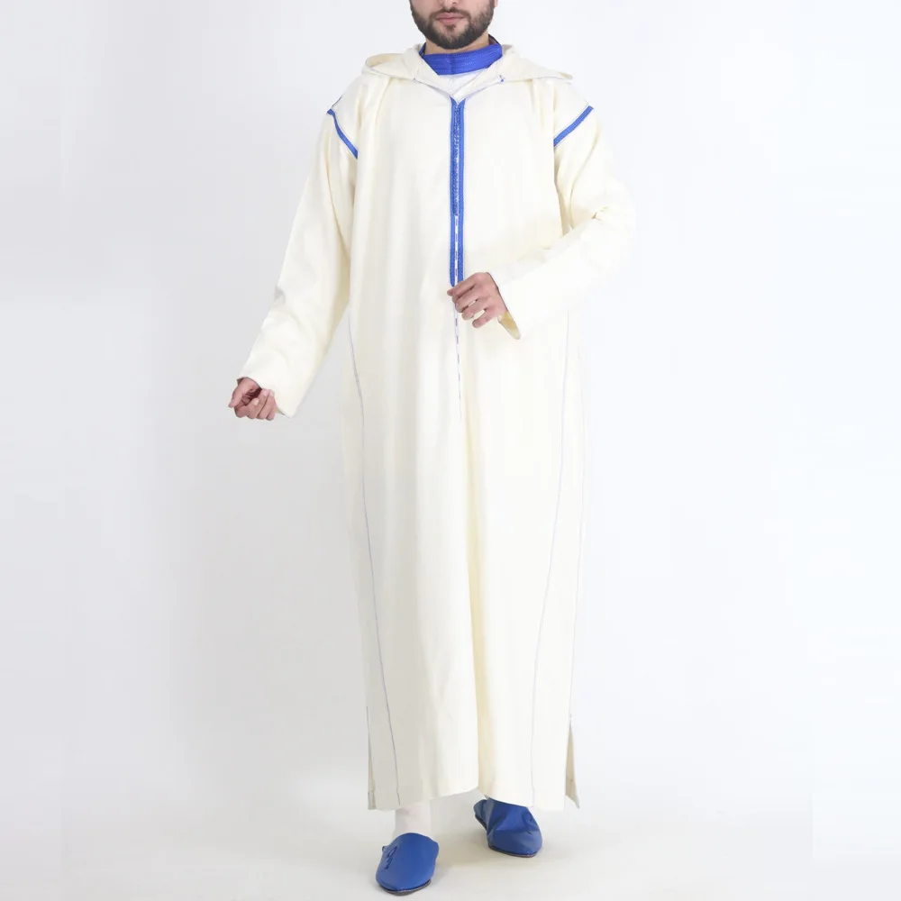 Fashion Arabic Men's Hooded Long Sleeve Shirt Spring Summer New Muslim Loose Robe Casual Turkey Dubai Male Jobba Thobe
Fashion Arabic Men's Hooded Long Sleeve Shirt Spring Summer New Muslim Loose Robe Casual Turkey Dubai Male Jobba Thobe