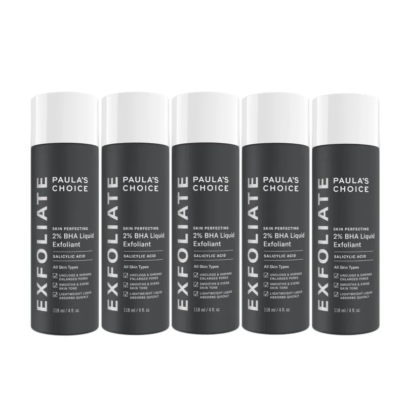 5PCS Paulas Choice 2% BHA Liquid Exfoliant Skin Perfecting Salicylic Acid Face Serum Dredge Pores Oil Control For All Skin Types
5PCS Paulas Choice 2% BHA Liquid Exfoliant Skin Perfecting Salicylic Acid Face Serum Dredge Pores Oil Control For All Skin Types