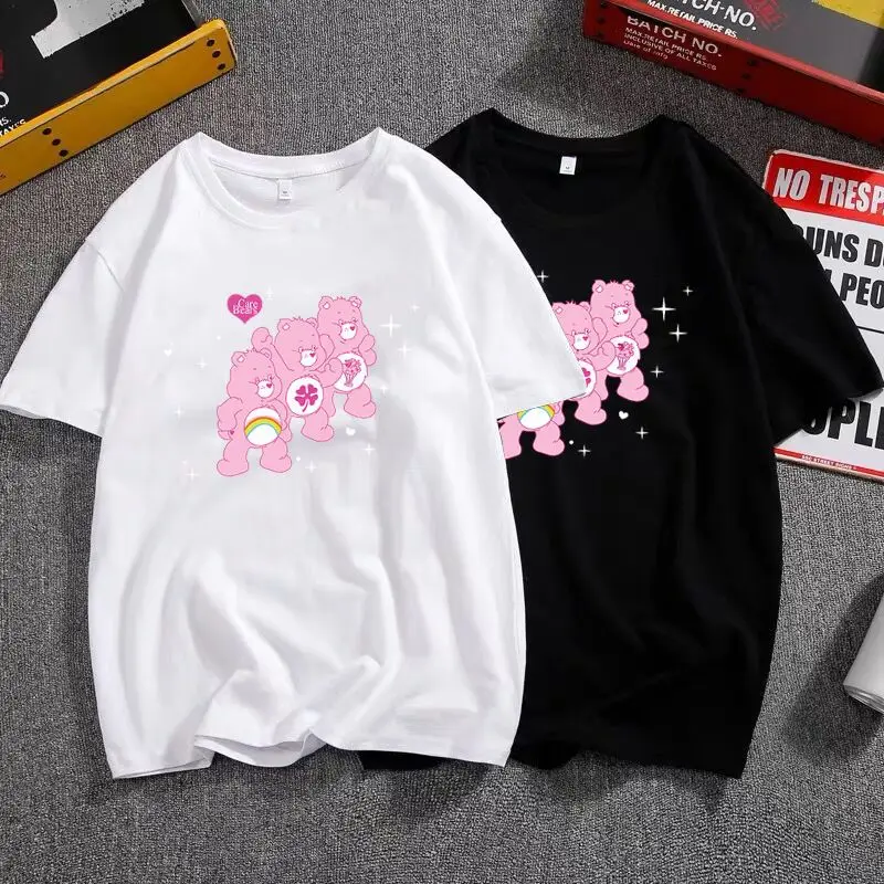 Anime Peripheral Rainbow Bear Pure Cotton Short-Sleeved Fashion Cartoon Care Bears Women's T-Shirt Ins Trendy Brand Women's Tops
Anime Peripheral Rainbow Bear Pure Cotton Short-Sleeved Fashion Cartoon Care Bears Women's T-Shirt Ins Trendy Brand Women's Tops