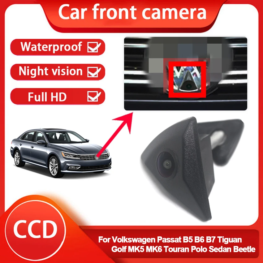 HD AHD Waterproof Car CCD Front View Camera For VW For Volkswagen Passat B5 B6 B7 Tiguan Golf MK5 MK6 Touran Polo Sedan Beetle
HD AHD Waterproof Car CCD Front View Camera For VW For Volkswagen Passat B5 B6 B7 Tiguan Golf MK5 MK6 Touran Polo Sedan Beetle