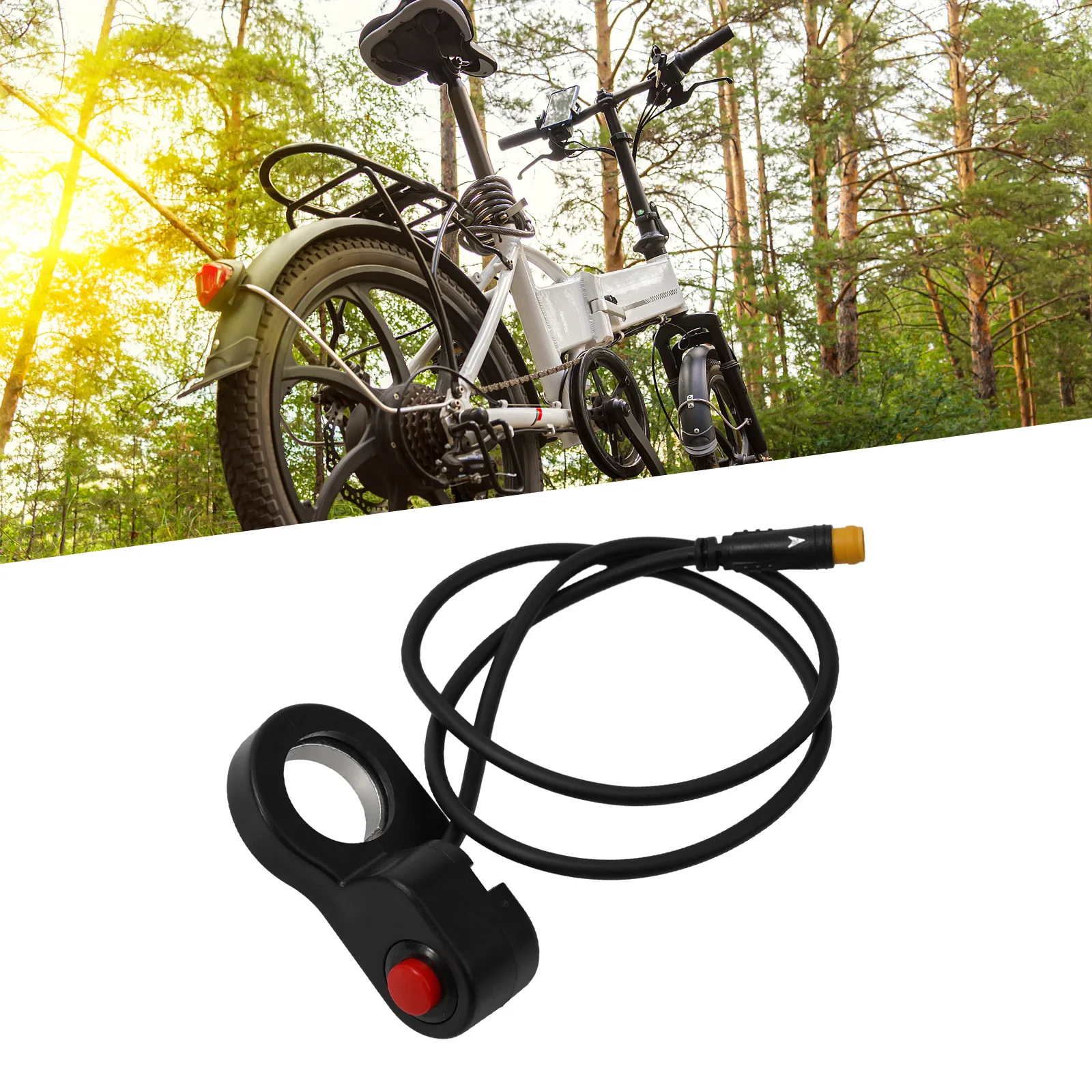 1pc Kill Switch Waterproof Connector 60cm Black Electric Bike Accessories For Bafang BBS01B / BBS02B / BBSHD Mi D-Drive Motor
1pc Kill Switch Waterproof Connector 60cm Black Electric Bike Accessories For Bafang BBS01B / BBS02B / BBSHD Mi D-Drive Motor