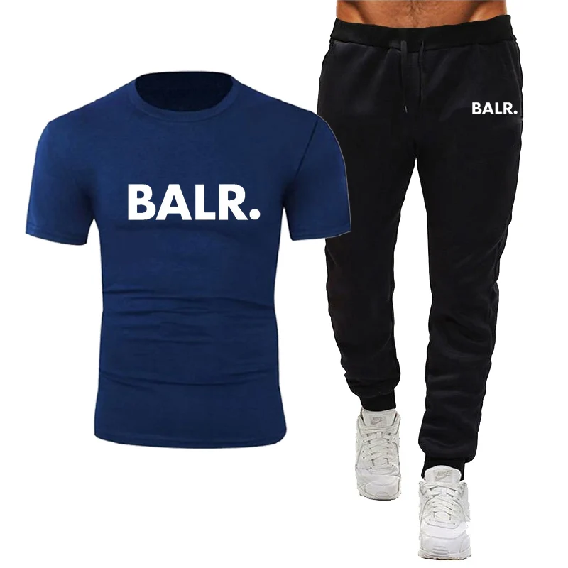 Sports Fitness BALR new Hot Sale Men's Sets T Shirts+pants Two Pieces Sets Casual Male 2024 Casual Tshirt Print trousers men
Sports Fitness BALR new Hot Sale Men's Sets T Shirts+pants Two Pieces Sets Casual Male 2024 Casual Tshirt Print trousers men