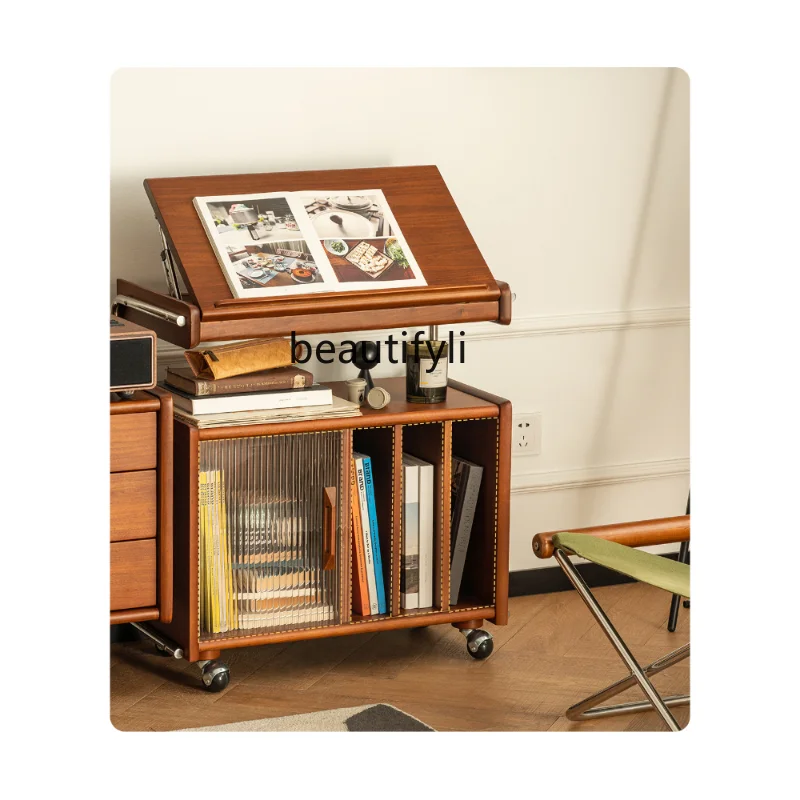 Solid Wood Magazine Cabinet Storage Cabinet Display Cabinet Bookshelf Living Room Bedroom Retro Side Table Storage Cabinet
Solid Wood Magazine Cabinet Storage Cabinet Display Cabinet Bookshelf Living Room Bedroom Retro Side Table Storage Cabinet