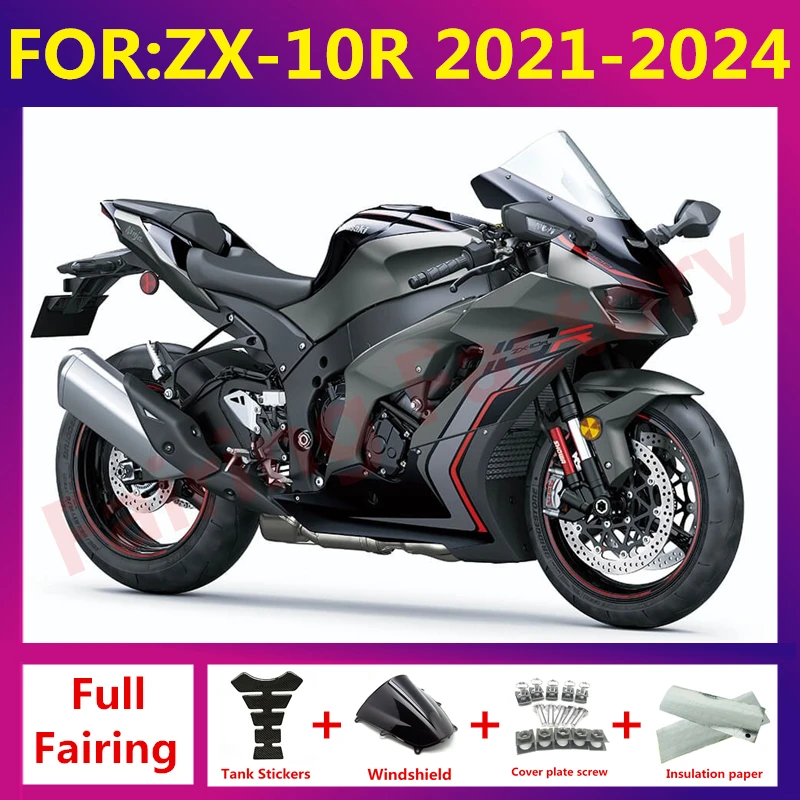 New ABS Motorcycle Fairings Kits fit for ZX-10R ZX10R zx 10r 2021 2022 2023 21 22 23 Bodywork full fairing zxmt set black red
New ABS Motorcycle Fairings Kits fit for ZX-10R ZX10R zx 10r 2021 2022 2023 21 22 23 Bodywork full fairing zxmt set black red