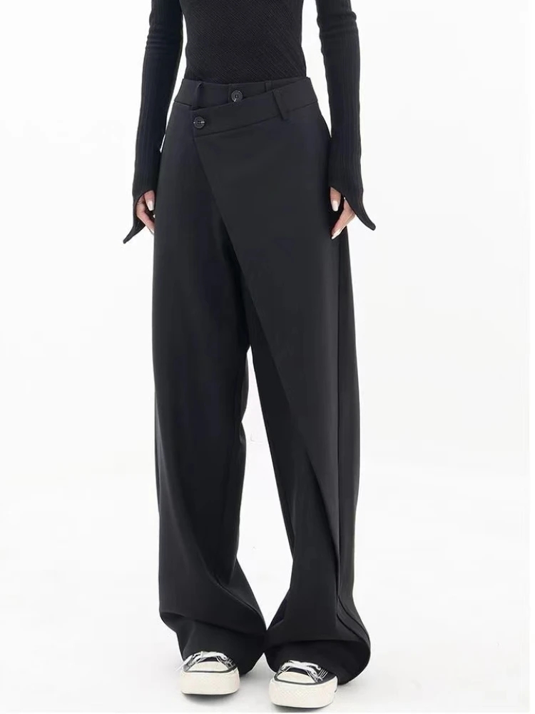 Irregular Patchwor Wide Leg Pants Women Casual Oversize Solid Skirt Pants New Spring Korean Fashion 2023 Women Straight Trousers
Irregular Patchwor Wide Leg Pants Women Casual Oversize Solid Skirt Pants New Spring Korean Fashion 2023 Women Straight Trousers