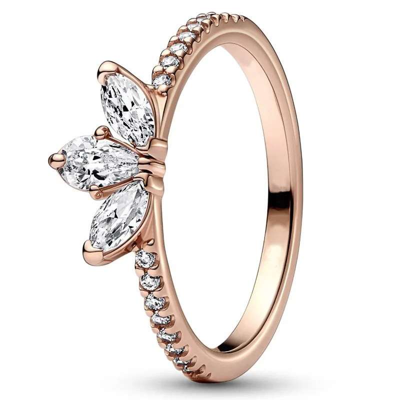 Original Sparkling Herbarium Cluster With Crystal Ring For Women 925 Sterling Silver Wedding Gift Fashion Jewelry
Original Sparkling Herbarium Cluster With Crystal Ring For Women 925 Sterling Silver Wedding Gift Fashion Jewelry