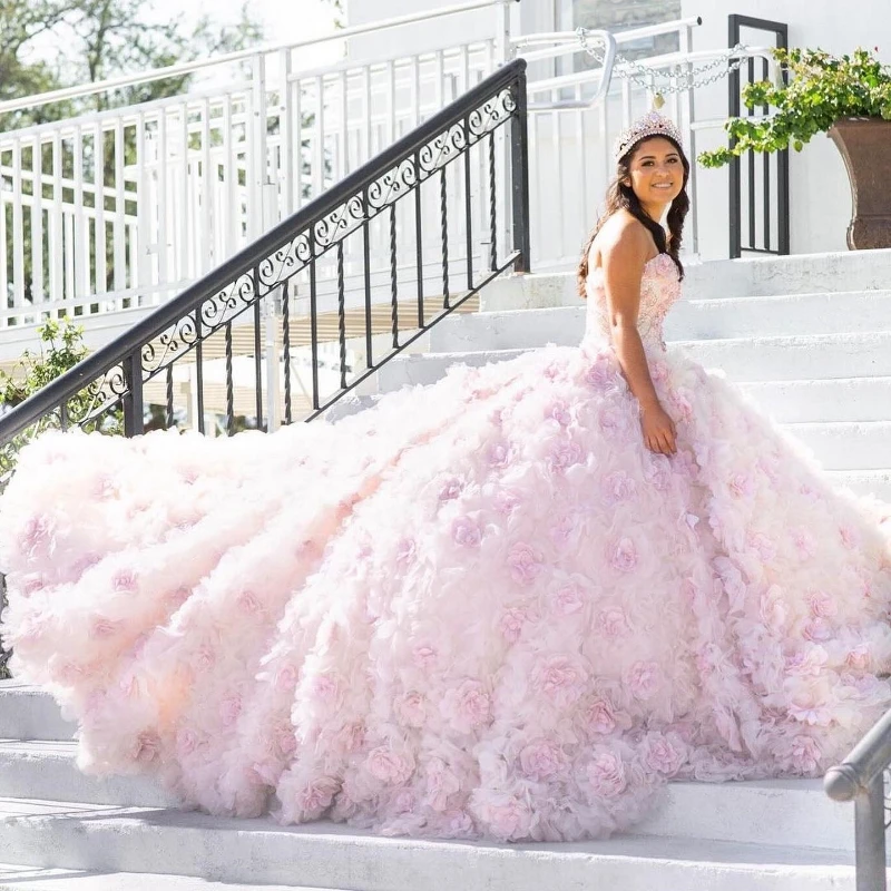 2024 Pink Sweetheart Quinceanera Dresses Off the Shoulder Beads Flowers Tull Sweet 16 Dress Vestidos De XV Anos
2024 Pink Sweetheart Quinceanera Dresses Off the Shoulder Beads Flowers Tull Sweet 16 Dress Vestidos De XV Anos