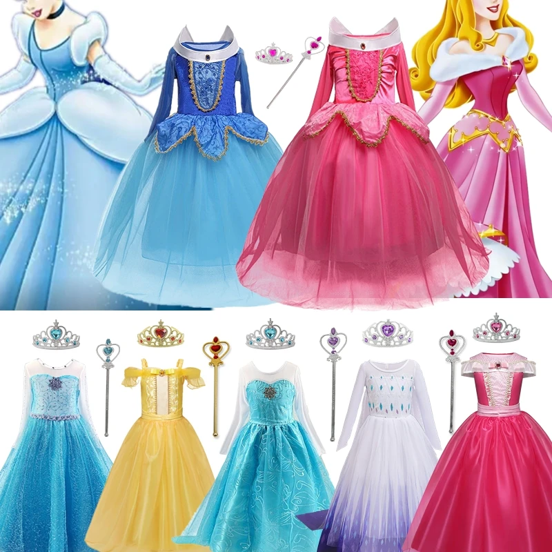 Sleeping Beauty Princess Dress for Girls 4 to 10 Yrs Elsa Halloween Costume Party Princess Dress Up Carnival Cosplay Costumes
Sleeping Beauty Princess Dress for Girls 4 to 10 Yrs Elsa Halloween Costume Party Princess Dress Up Carnival Cosplay Costumes