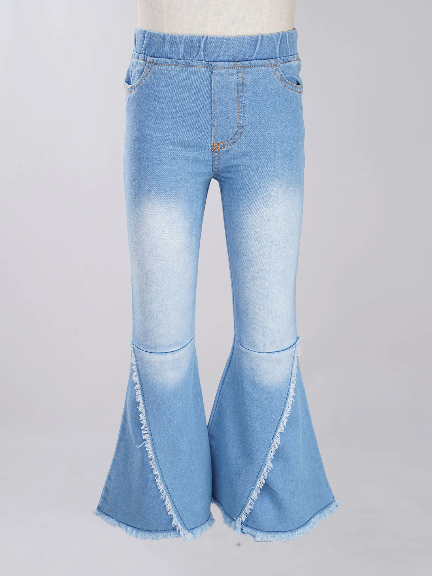 أطفال طفل الفتيات مضيئة السراويل تقاطعات ممزق جرس أسفل هيم الدنيم واسعة الساق السراويل الأطفال طفل لطيف الجينز السراويل الملابس أطفال طفل الفتيات مضيئة السراويل تقاطعات ممزق جرس أسفل هيم الدنيم واسعة الساق السراويل الأطفال طفل لطيف الجينز السراويل الملابس