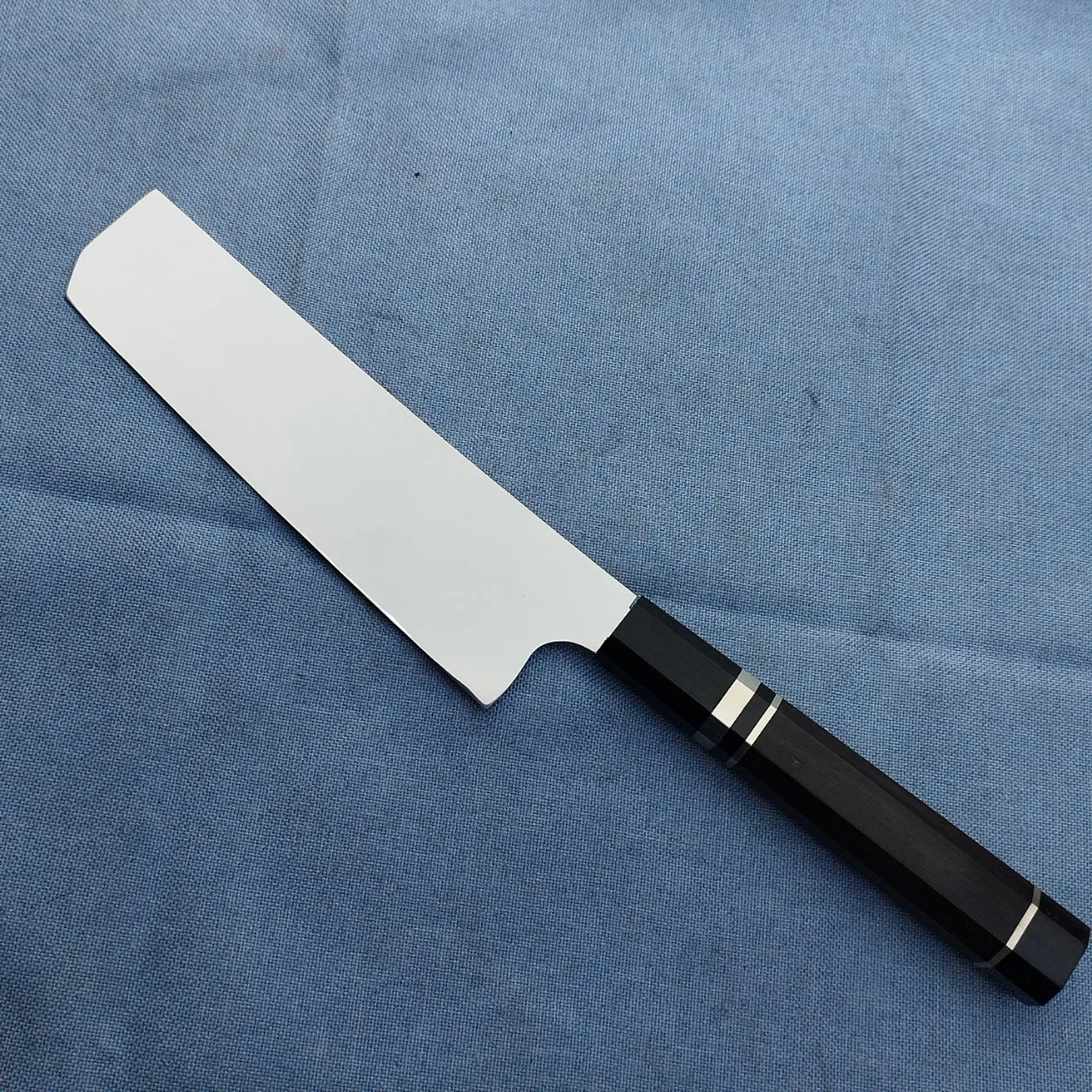 

Ножи накири 10Cr1 8MoV стальные лезвия шеф-поваров мясная нарезка овощей Кухонные ножи ручной работы кованые инструменты для приготовления пищи