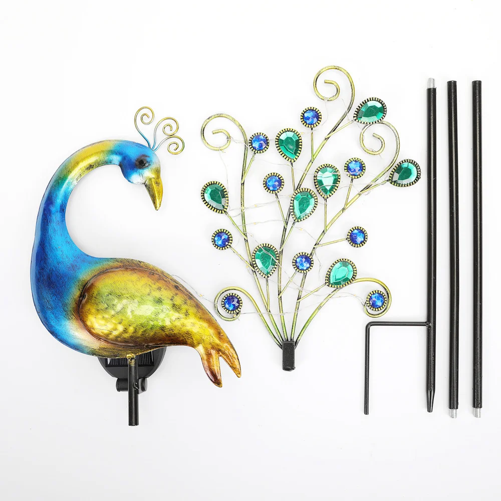 Solar Powered LED Lawn Light Peacock Waterproof Fairy Garden Decor Lamp For Pavilion Yard Landscape Garden Lawn Lights Hot Sale
Solar Powered LED Lawn Light Peacock Waterproof Fairy Garden Decor Lamp For Pavilion Yard Landscape Garden Lawn Lights Hot Sale