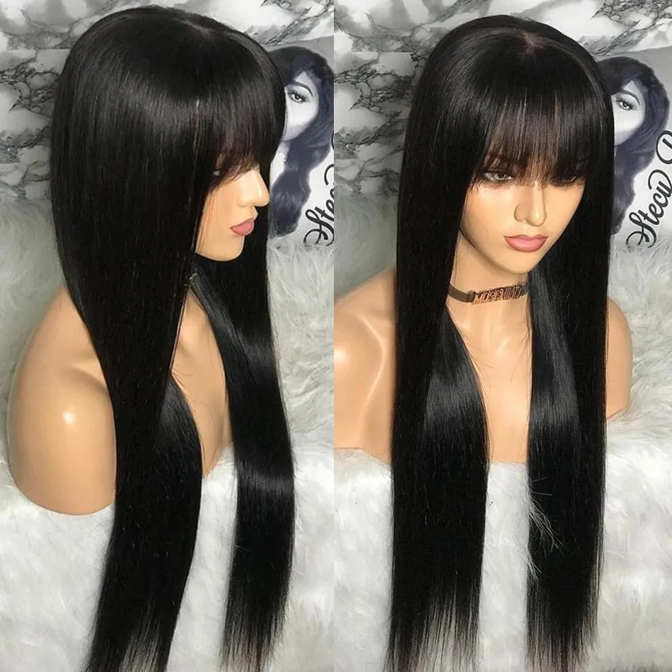 WWiggogo 3X1 Middle Part Lace Wig 100% Human Hair Straight Hair Wigs With Bangs Wear And Go Glueless Human Hair Wig Glueless Wig
WWiggogo 3X1 Middle Part Lace Wig 100% Human Hair Straight Hair Wigs With Bangs Wear And Go Glueless Human Hair Wig Glueless Wig