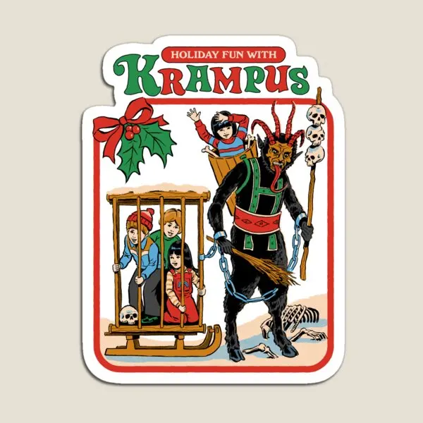 Забавный Магнит Krampus, милая игрушка, Забавный Магнитный детский держатель для холодильника, декор для детей
Забавный Магнит Krampus, милая игрушка, Забавный Магнитный детский держатель для холодильника, декор для детей