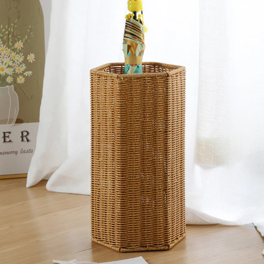 Artificial Rattan Umbrella Stand Plastic Umbrella Storage Stand Umbrella Holder for Entryway
Artificial Rattan Umbrella Stand Plastic Umbrella Storage Stand Umbrella Holder for Entryway