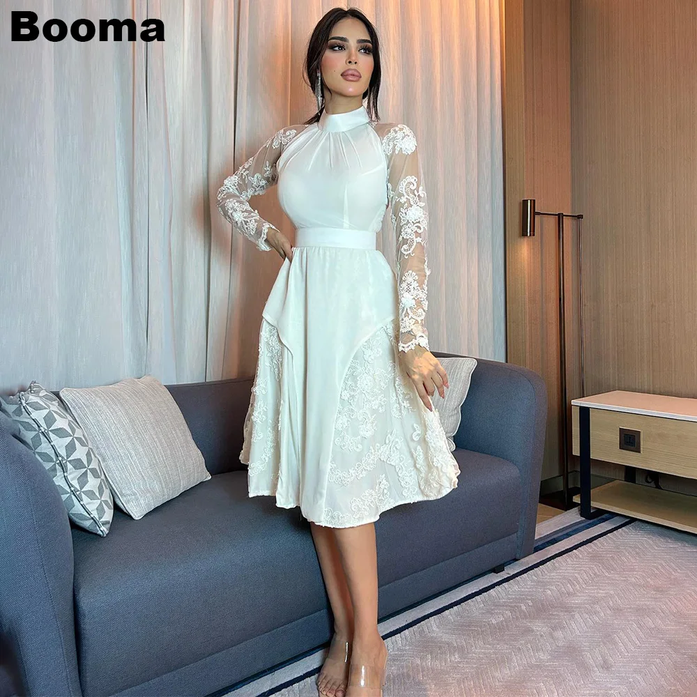 Booma White A Line Саудовская Аравия Вечерние платья Кружева с длинными рукавами Короткие платья для выпускного вечера Длиной до колен Вечерние платья для женщин
Booma White A Line Саудовская Аравия Вечерние платья Кружева с длинными рукавами Короткие платья для выпускного вечера Длиной до колен Вечерние платья для женщин