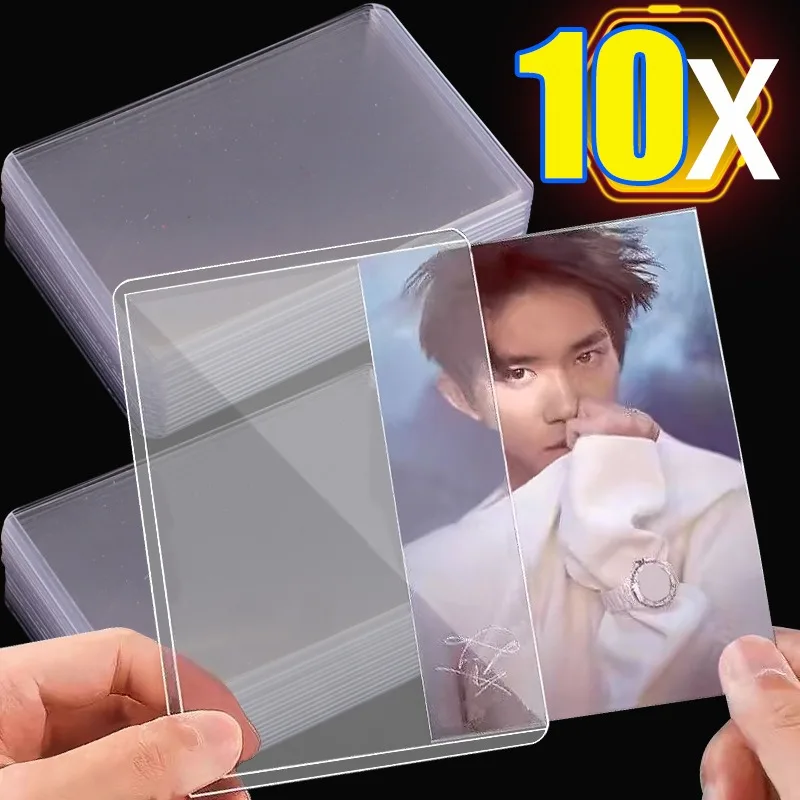 Kpop Idol Photocard Sleeve Anti-scratch PVC DIY Gaming Trading Card HD Plastic Collect Holder Transparent Double Sided Sheath
Kpop Idol Photocard Sleeve Anti-scratch PVC DIY Gaming Trading Card HD Plastic Collect Holder Transparent Double Sided Sheath