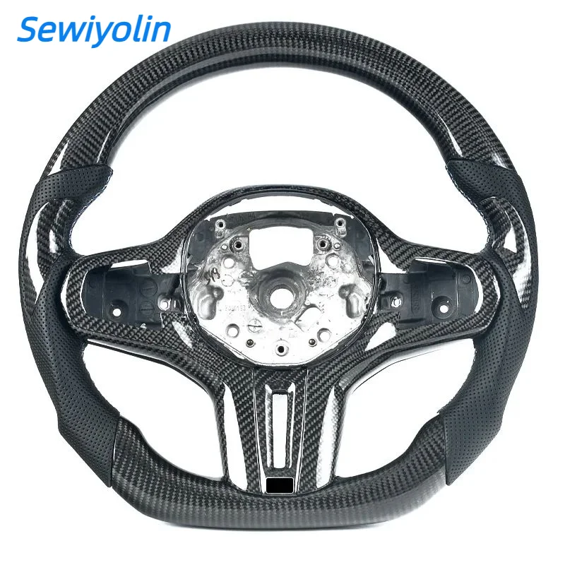 Carbon Fiber Car Steering Wheel For BMW G20 G28 G22 G29 F87 G80 F82 F83 G30 G31 G32 G38 G11 G12 G01 G02 G05 G06 F90 F92 F93
Carbon Fiber Car Steering Wheel For BMW G20 G28 G22 G29 F87 G80 F82 F83 G30 G31 G32 G38 G11 G12 G01 G02 G05 G06 F90 F92 F93