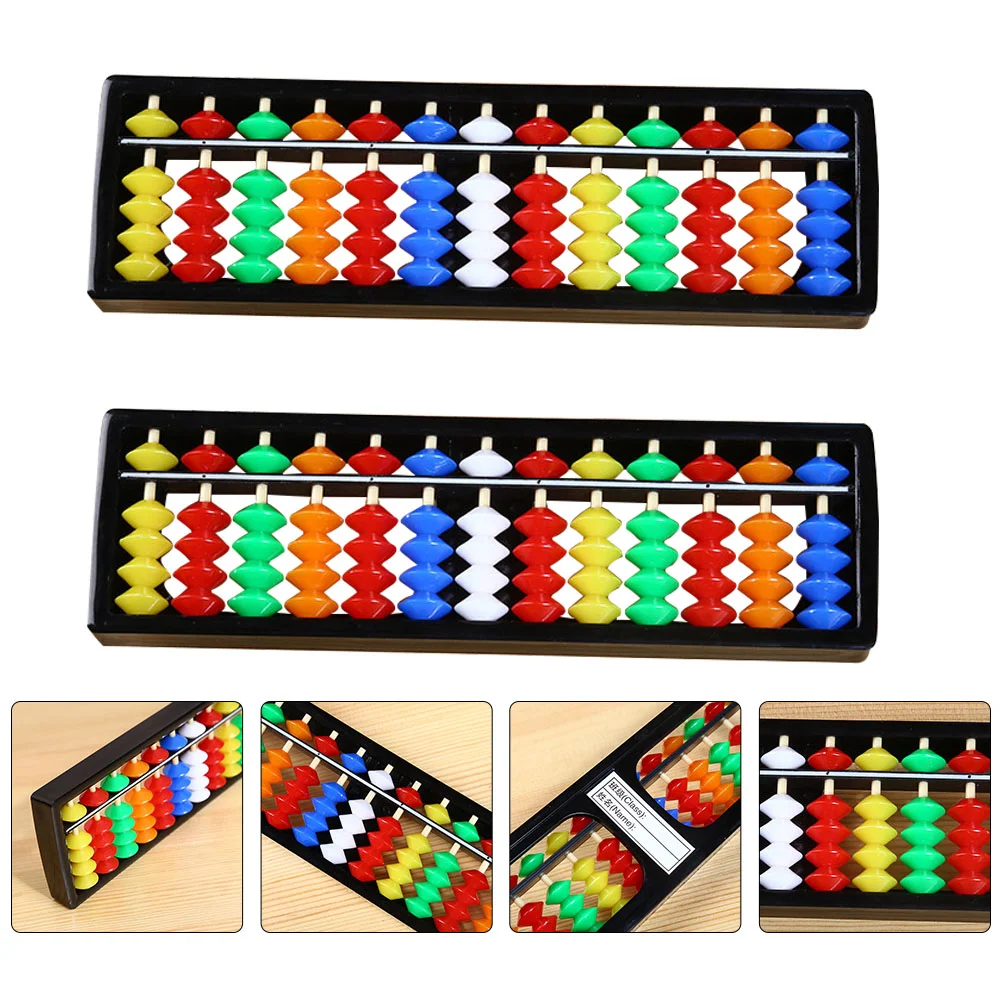 2 Pcs Number Children's Abacus Student Toy Chinese Tool Abs Early Educational Kids Cognitive
2 Pcs Number Children's Abacus Student Toy Chinese Tool Abs Early Educational Kids Cognitive
