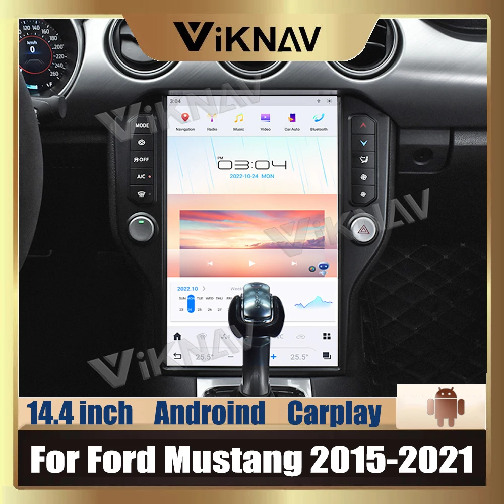 14.4 Inch Android 11 Car Radio For Ford Mustang 2015-2021 Multimedia Player Wireless Carplay Autoradio GPS Navigation Head Unit
14.4 Inch Android 11 Car Radio For Ford Mustang 2015-2021 Multimedia Player Wireless Carplay Autoradio GPS Navigation Head Unit