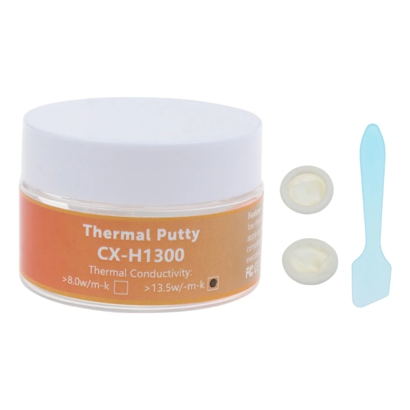 13.5W/m. K Thermal Compound Paste High Performance Thermal Putty for CPU Coolers GPU Processor Ovens Chipset P9JB
13.5W/m. K Thermal Compound Paste High Performance Thermal Putty for CPU Coolers GPU Processor Ovens Chipset P9JB