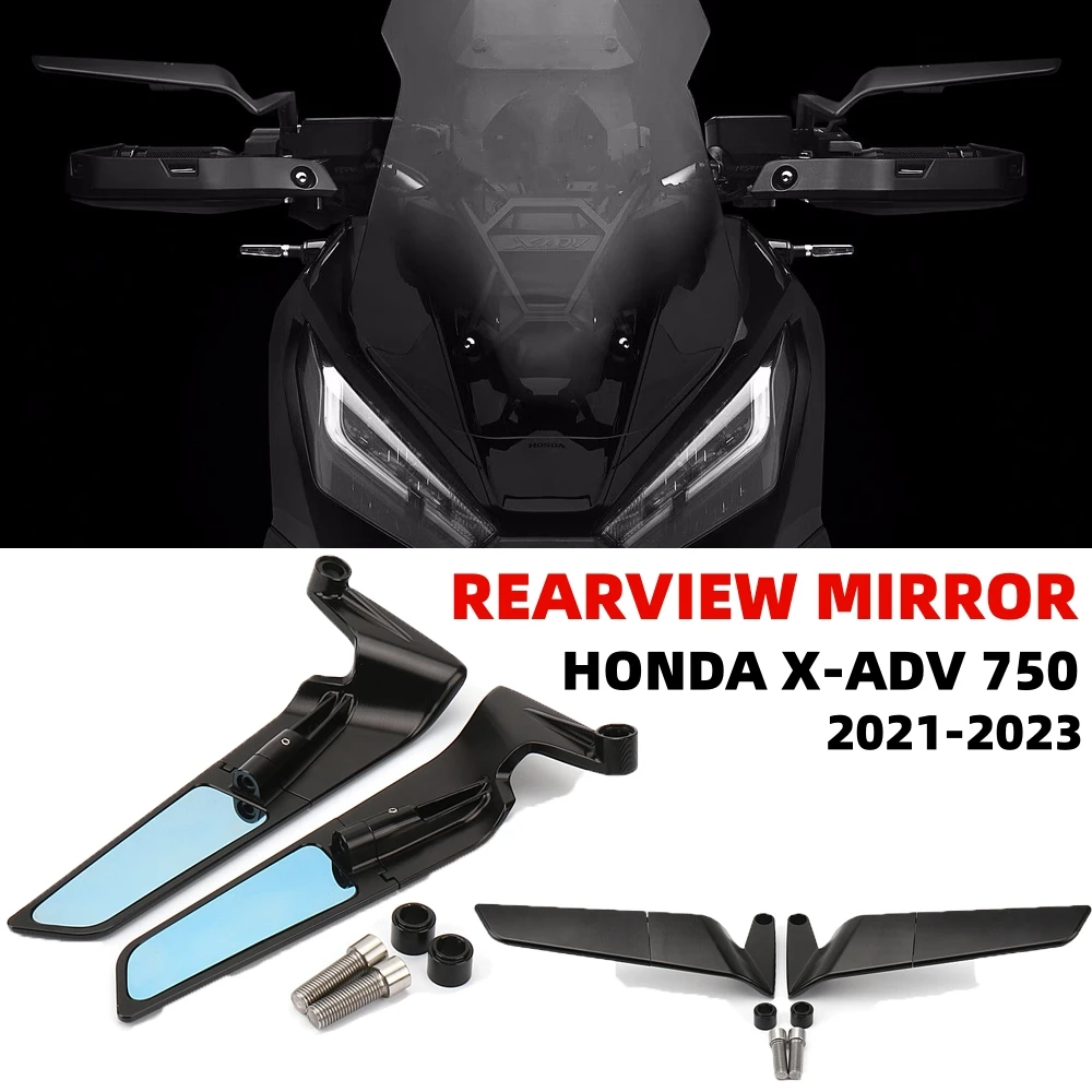 Motorcycle Wing Rearview Mirror Modification Accessory Can Rotate For Honda X-ADV 750 2021-2023
Motorcycle Wing Rearview Mirror Modification Accessory Can Rotate For Honda X-ADV 750 2021-2023