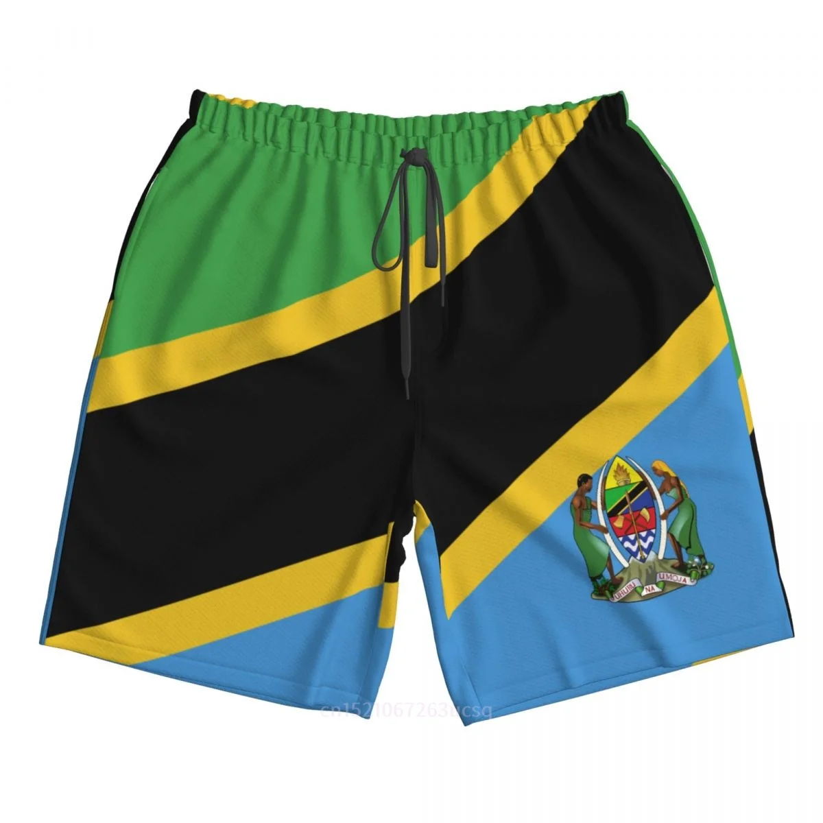 2023 Summer Polyester Tanzania Country Flag 3D Printed Men's Board Shorts Beach Pocket Running Summer Pants 
2023 Summer Polyester Tanzania Country Flag 3D Printed Men's Board Shorts Beach Pocket Running Summer Pants