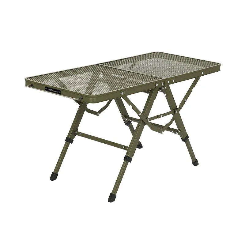 New Outdoor Folding Wire Mesh Table Adjustable Lifting Stand Camping Portable X-Shaped Table Aluminium Alloy Dining Table
New Outdoor Folding Wire Mesh Table Adjustable Lifting Stand Camping Portable X-Shaped Table Aluminium Alloy Dining Table