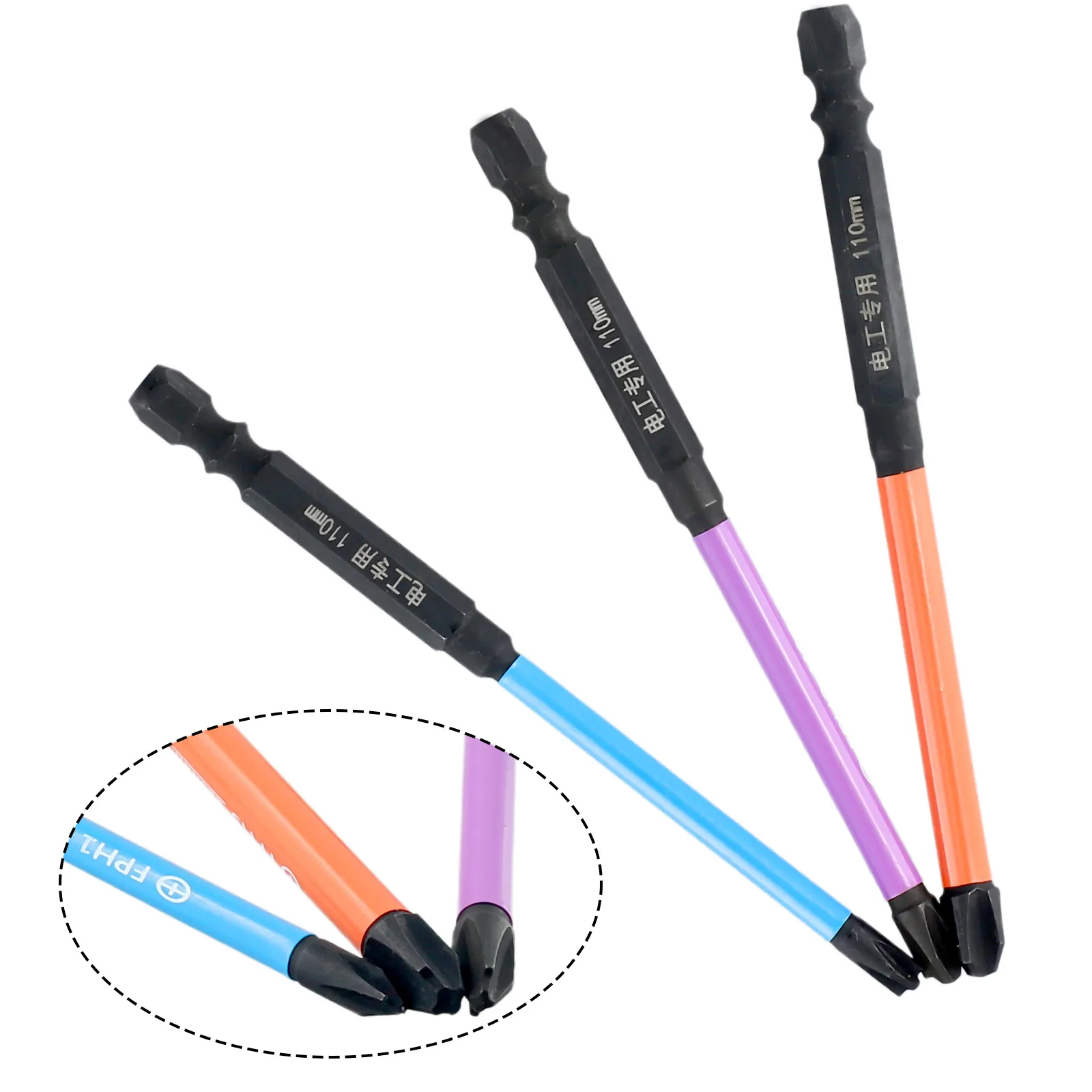 High Quality Hand Repair Tools Screwdriver Bit Batch Head 3pcs Alloy Steel Cross Head Screwdriver Bit Magnetic
High Quality Hand Repair Tools Screwdriver Bit Batch Head 3pcs Alloy Steel Cross Head Screwdriver Bit Magnetic