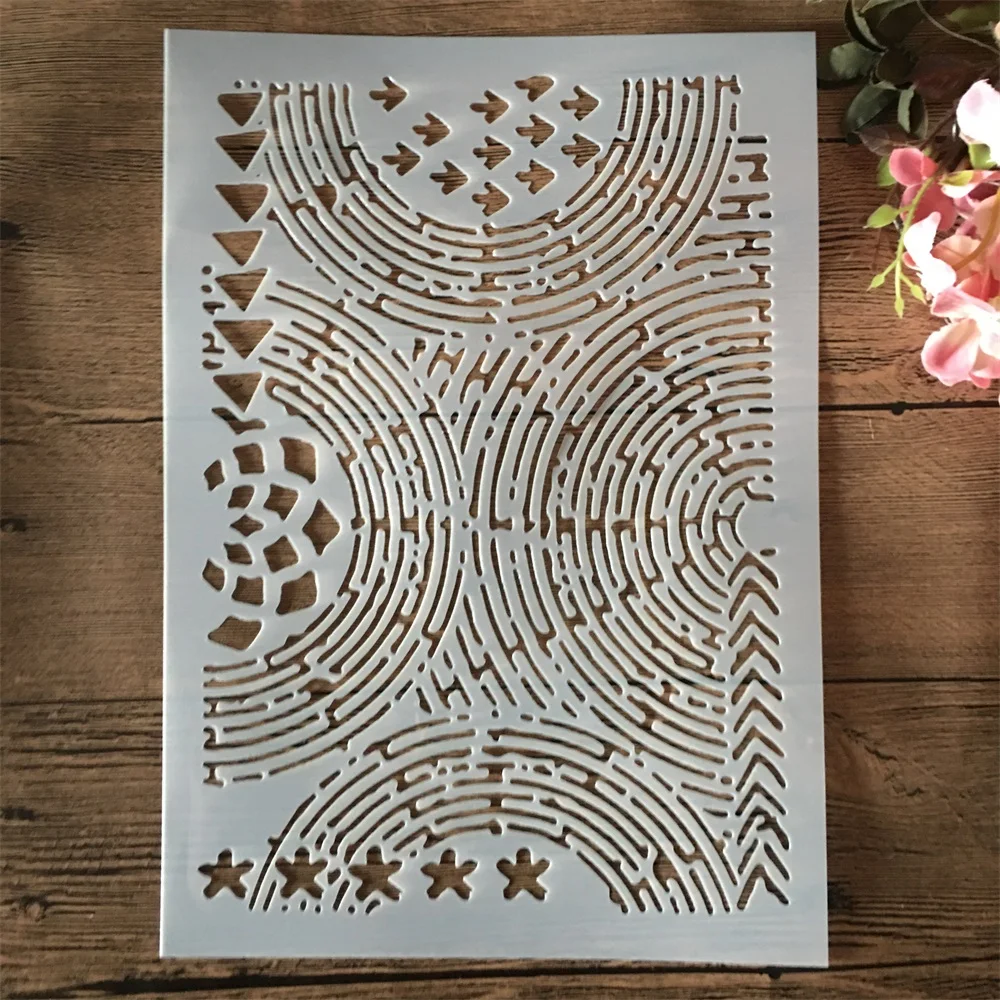 A4 29 см круглые кольца DIY слойные трафареты картина фотообои декоративный шаблон 
A4 29 см круглые кольца DIY слойные трафареты картина фотообои декоративный шаблон