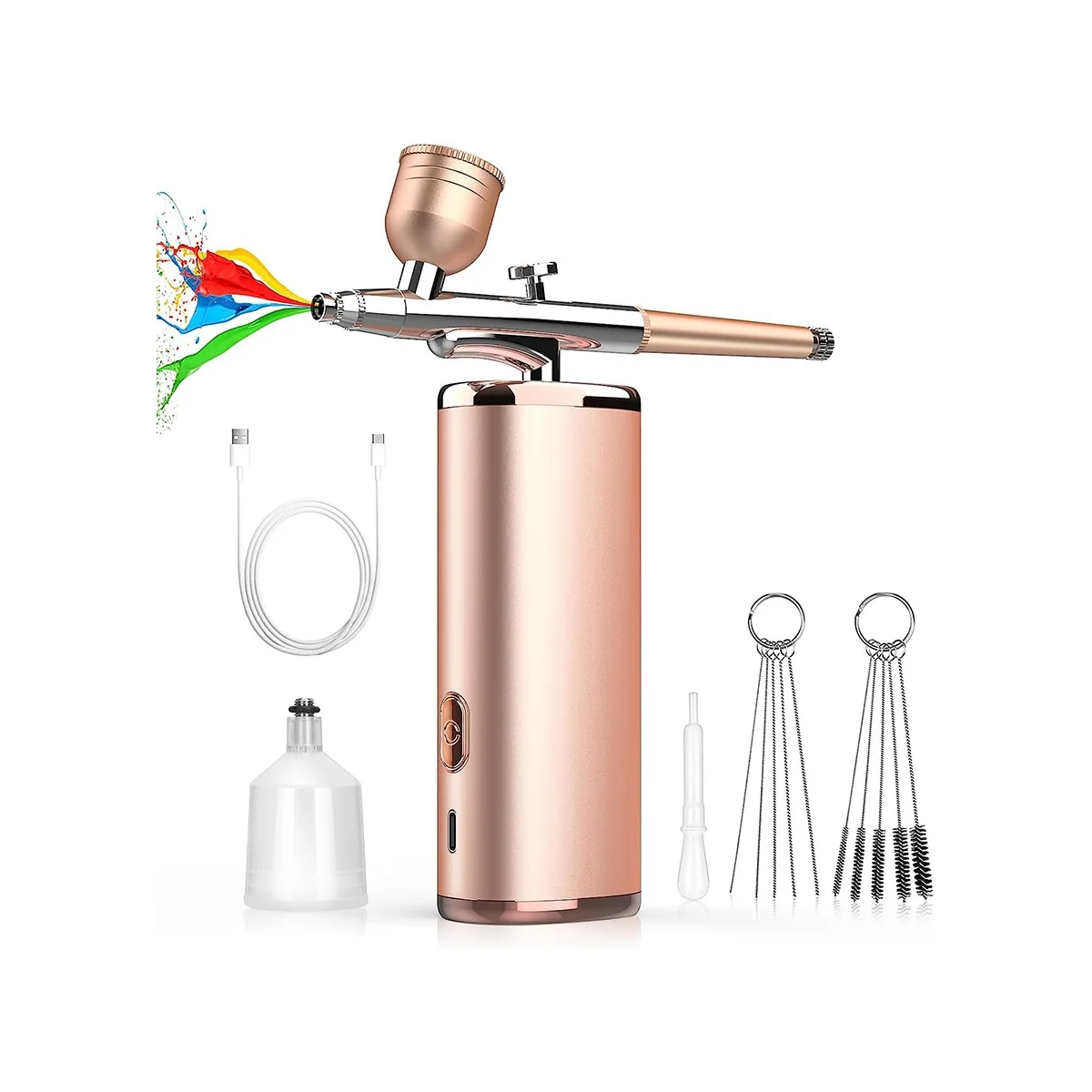 Airbrush Kit AirBrush Compressor - Airbrush Makeup Airbrush for Nails Portable Cordless Handheld Airbrush Machine A
Airbrush Kit AirBrush Compressor - Airbrush Makeup Airbrush for Nails Portable Cordless Handheld Airbrush Machine A