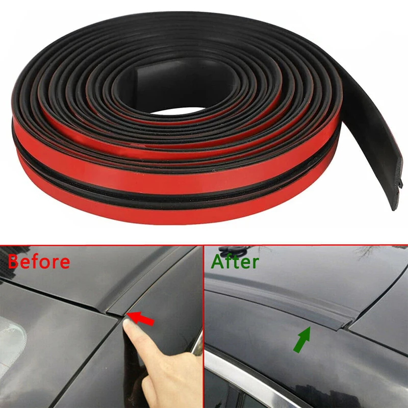 

19mm Rubber Car Seals Edge Sealing Strips Auto Roof Windshield Car Rubber Sealant Protector Seal Strip Window Seals for Auto