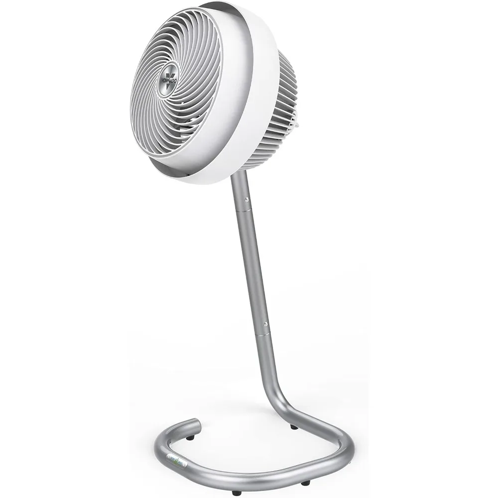 

Energy Smart Full-Size Air Circulator Fan with Variable Speed Control and Adjustable Height