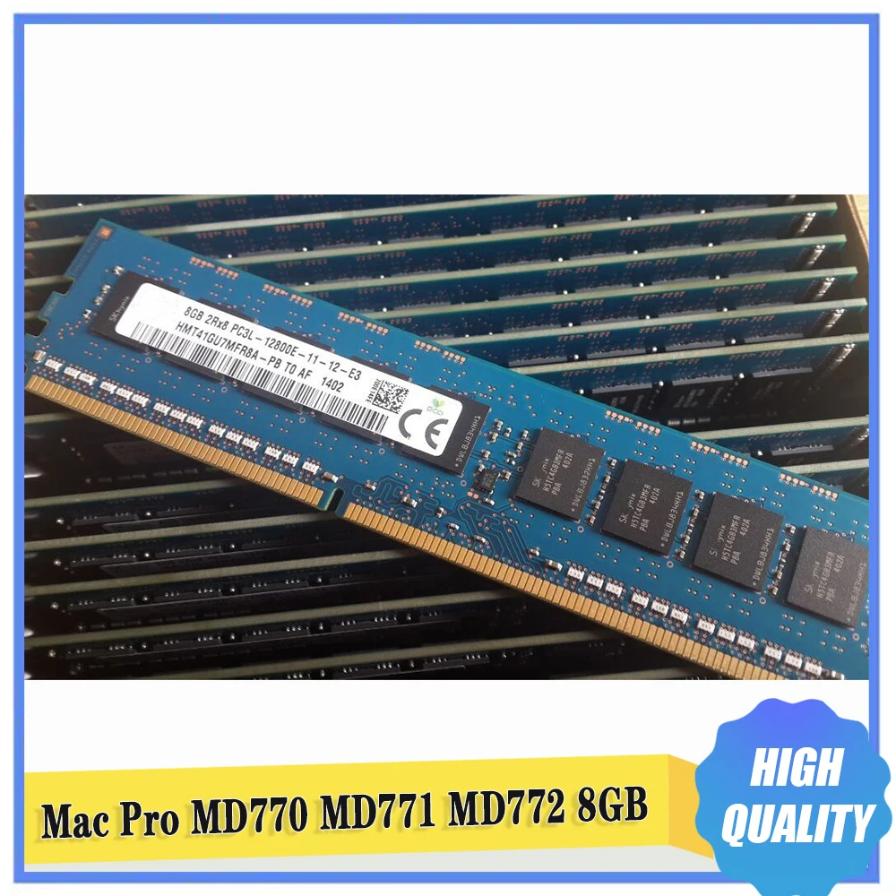 8GB For Apple Mac Pro MD770 MD771 MD772 8GB DDR3L 8G RAM 1600 ECC UDIMM PC Workstation Memory
8GB For Apple Mac Pro MD770 MD771 MD772 8GB DDR3L 8G RAM 1600 ECC UDIMM PC Workstation Memory