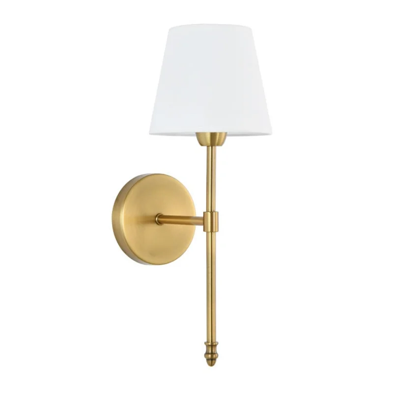 American Living Room Wall Lamp Modern Bedroom Bed Lamp Light Luxury Creative Lampshade Staircase Walkway Decorative Light 
American Living Room Wall Lamp Modern Bedroom Bed Lamp Light Luxury Creative Lampshade Staircase Walkway Decorative Light