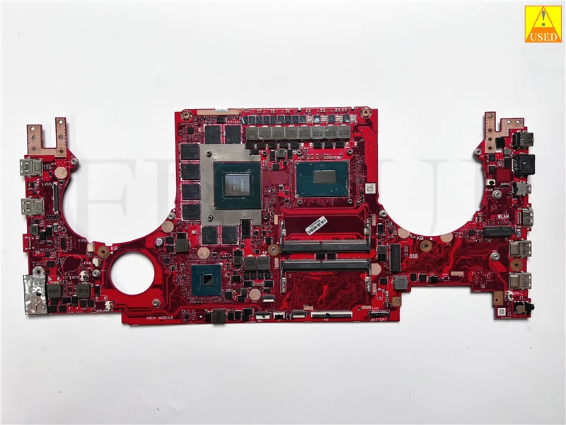 USED Laptop Motherboard For ASUS GL703GS REV:1.4 SR3YY i7-8750H N17E-G2-A1 GTX1070 8GB Fully Tested, Works Perfectly.
USED Laptop Motherboard For ASUS GL703GS REV:1.4 SR3YY i7-8750H N17E-G2-A1 GTX1070 8GB Fully Tested, Works Perfectly.