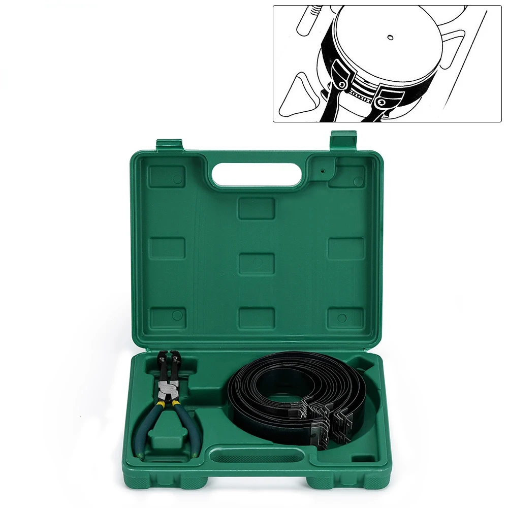 14pcs Piston Rring Disassembly Tool Piston Ring Compressor Automobile Engine Piston Ring Compressor Cylinder Installer Plier
14pcs Piston Rring Disassembly Tool Piston Ring Compressor Automobile Engine Piston Ring Compressor Cylinder Installer Plier