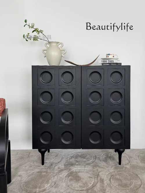 French Retro Solid Wood Sideboard Living Room Minimalist Multifunctional Locker Sofa Side Cabinet
French Retro Solid Wood Sideboard Living Room Minimalist Multifunctional Locker Sofa Side Cabinet