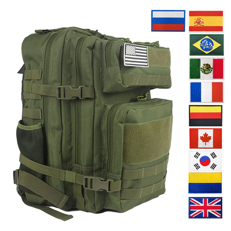 Oulylan Outdoor Camping Camouflage Travel Bag Climbing and Hiking Multifunctional 45L Large Capacity Backpack Tactical Backpack
Oulylan Outdoor Camping Camouflage Travel Bag Climbing and Hiking Multifunctional 45L Large Capacity Backpack Tactical Backpack