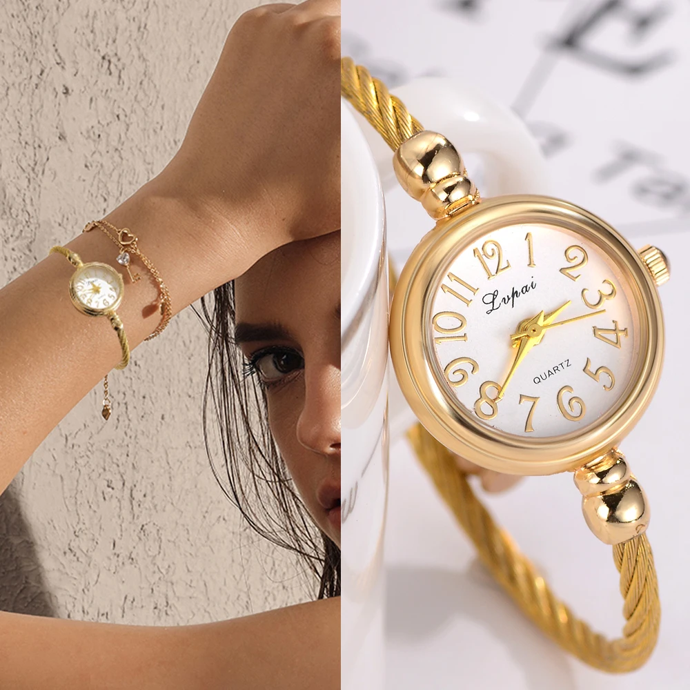 Lvpai Simple Women Watches Small Gold Bangle Bracelet Luxury Watche 2018 Fashion Brand Roman Dial Retro Ladies Wristwatches Gift
Lvpai Simple Women Watches Small Gold Bangle Bracelet Luxury Watche 2018 Fashion Brand Roman Dial Retro Ladies Wristwatches Gift