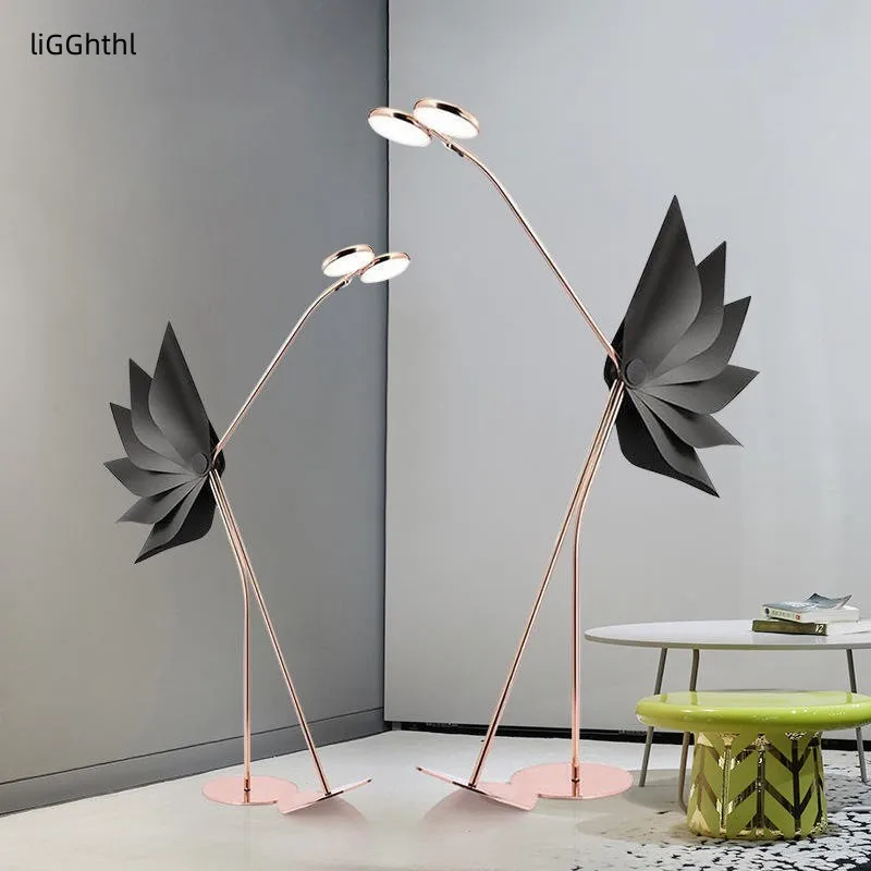 Nordic Personality Fashion Creative Flamingo LED Floor Lamp Suitable For Family Bedroom Living Room Study Hotel Standing Lights
Nordic Personality Fashion Creative Flamingo LED Floor Lamp Suitable For Family Bedroom Living Room Study Hotel Standing Lights