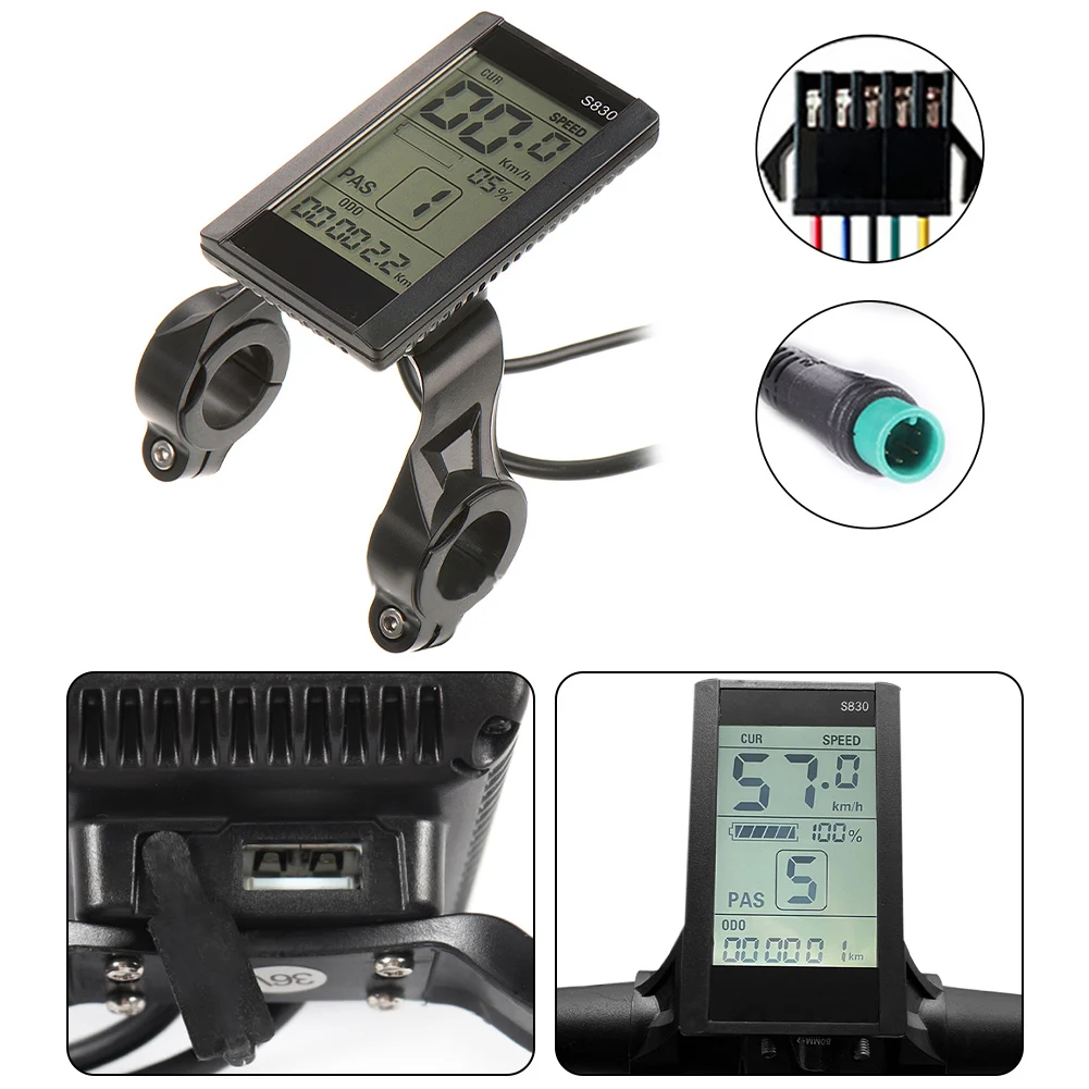 36/48V Electric Bike LCD Waterproof LCD Display Screen 36/48V Electric Bike LCD Waterproof LCD Display Screen
36/48V Electric Bike LCD Waterproof LCD Display Screen 36/48V Electric Bike LCD Waterproof LCD Display Screen