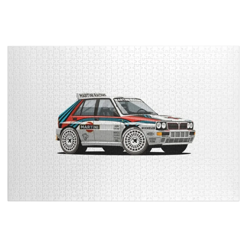 

Lancia Delta Integrale HF головоломка Персонализированная игрушка деревянный декор картины на заказ детский подарок головоломка