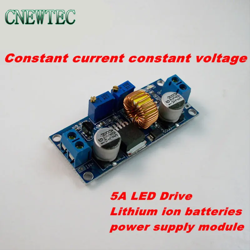 5A LED Drive Lithium ion batteries power supply module step down input 6-38V output 1.25-36V Constant current constant voltage
5A LED Drive Lithium ion batteries power supply module step down input 6-38V output 1.25-36V Constant current constant voltage