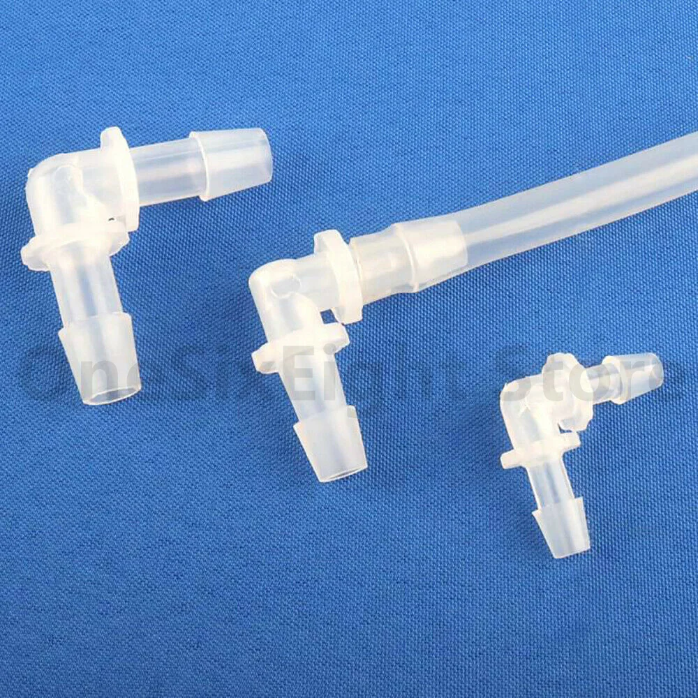 5PCS Hose Tube Connector PP PE L Type equal diameter 90 Degree Elbow Bend Adapters
5PCS Hose Tube Connector PP PE L Type equal diameter 90 Degree Elbow Bend Adapters