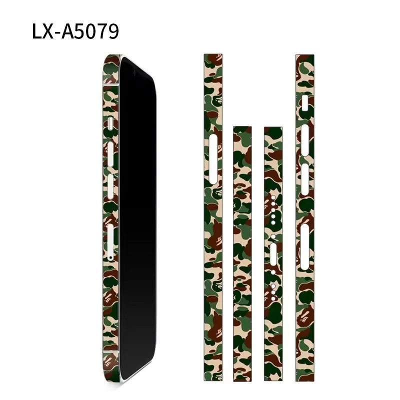 2PCS Camouflage Stickers for iPhone14 13 Pro Max 12 Mini 13 Pro Films Decal Skin Aurora Design 3M Side Film Protector Sticker
2PCS Camouflage Stickers for iPhone14 13 Pro Max 12 Mini 13 Pro Films Decal Skin Aurora Design 3M Side Film Protector Sticker