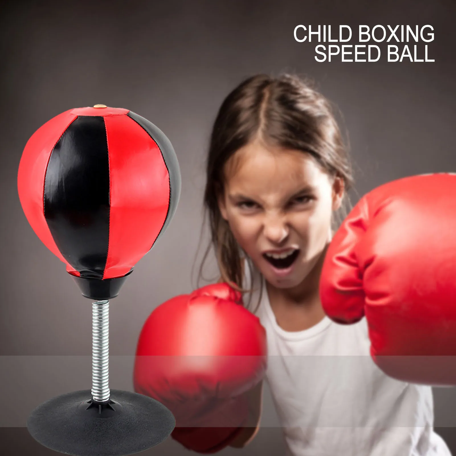 Generic Punching Bag For Kids Speed Bags For Boxing Kids Boxing Set Includes Kids Boxing Gloves