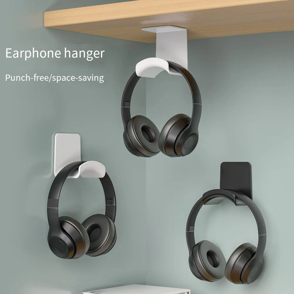 2pcs Headphone Stand Adhensive Plastic Wall Mount Hanger Under Desk Headset Rack Holder Support For Gaming Earphone Bracke
2pcs Headphone Stand Adhensive Plastic Wall Mount Hanger Under Desk Headset Rack Holder Support For Gaming Earphone Bracke
